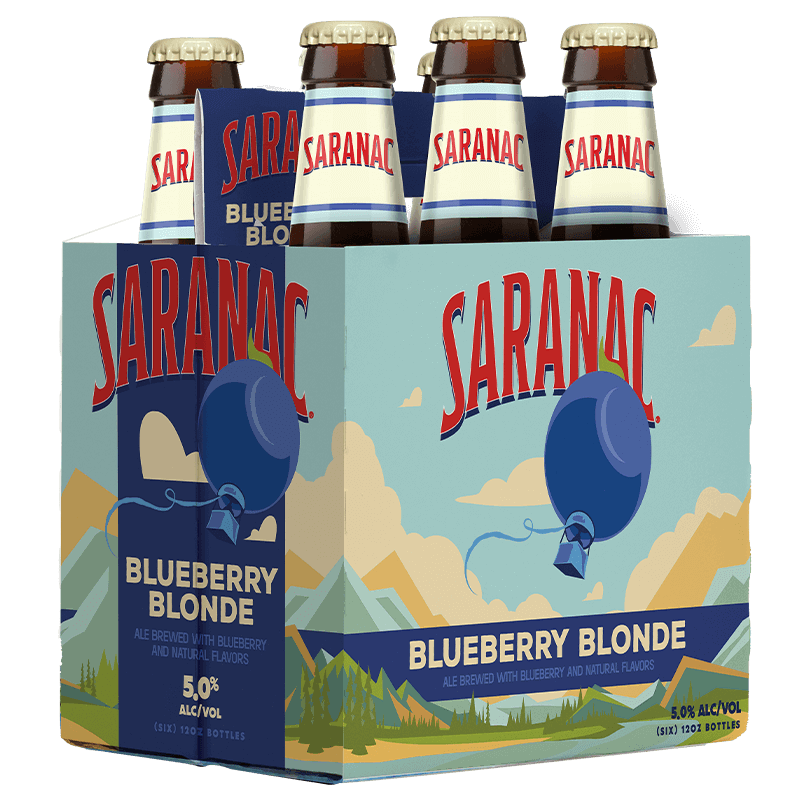 Blueberry Blonde Ale by Saranac Brewery / Matt Brewing Co